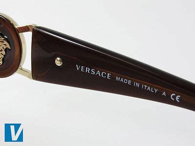 how can you tell if versace glasses are real|How To Spot Authentic Versace Glasse.